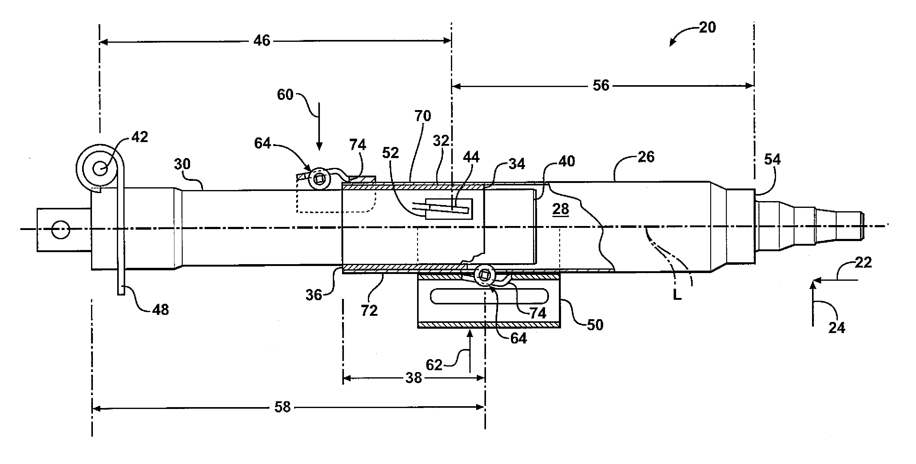 Collapsible steering column assembly