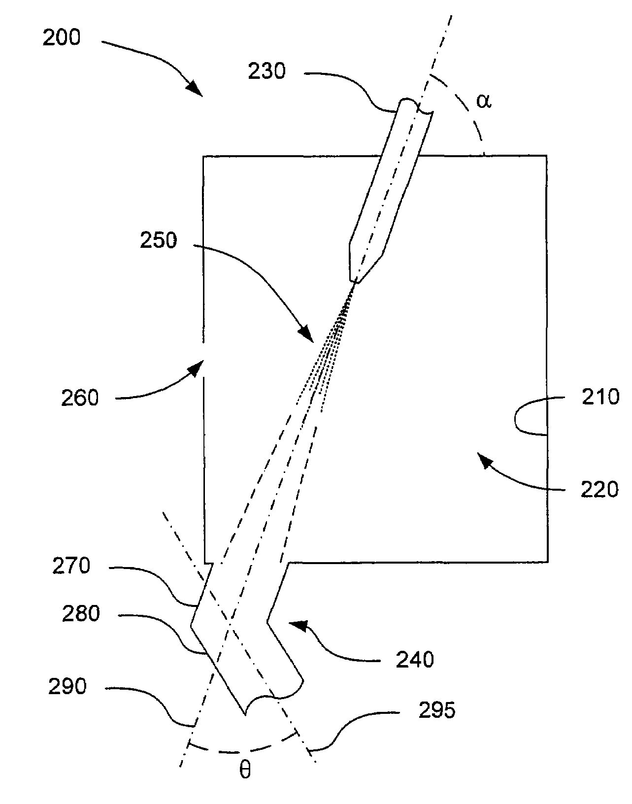 Exhaust port design for API sources