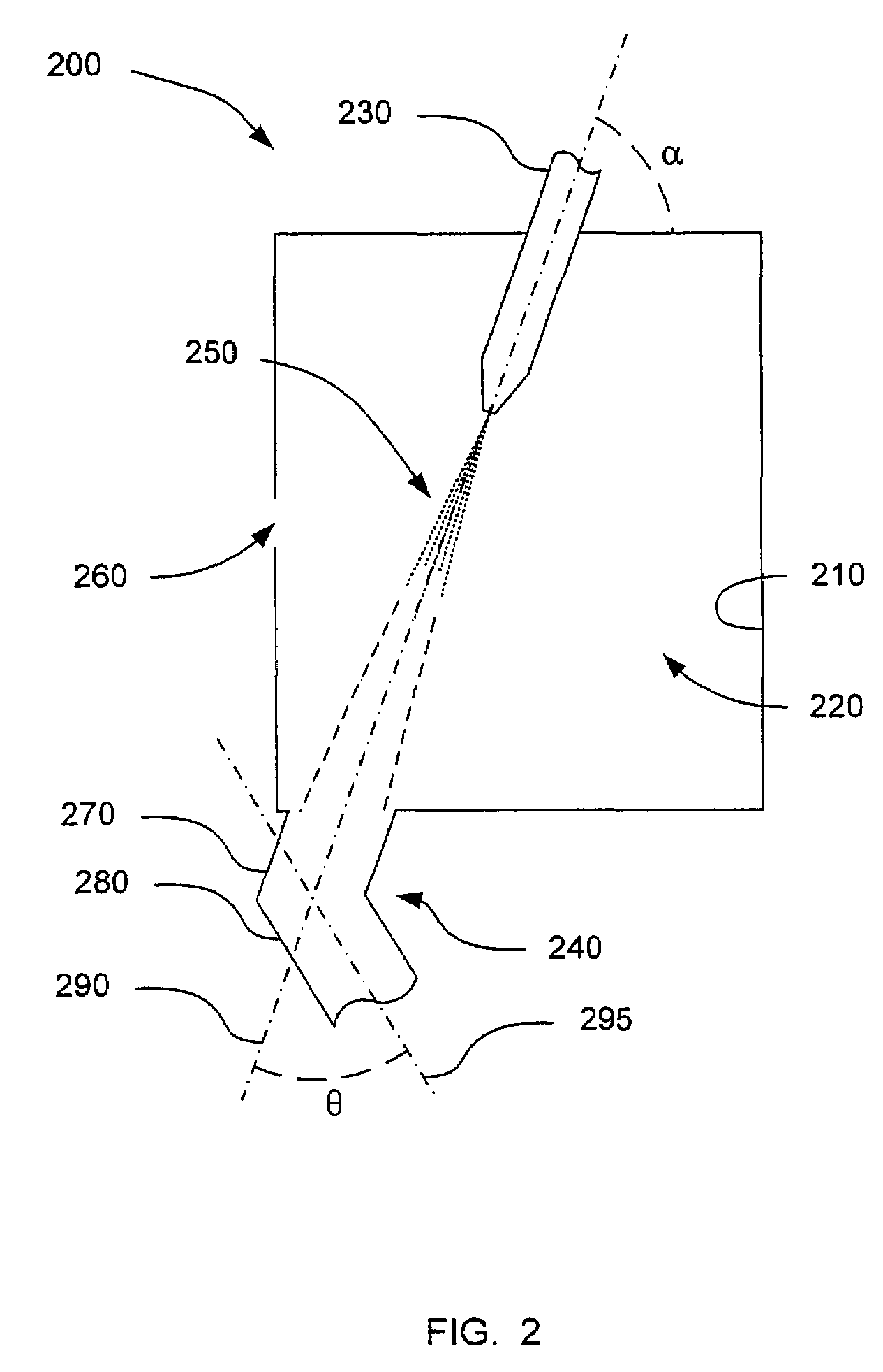 Exhaust port design for API sources