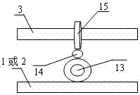 Double-axis tracking sun illumination device having symmetric linear slideways