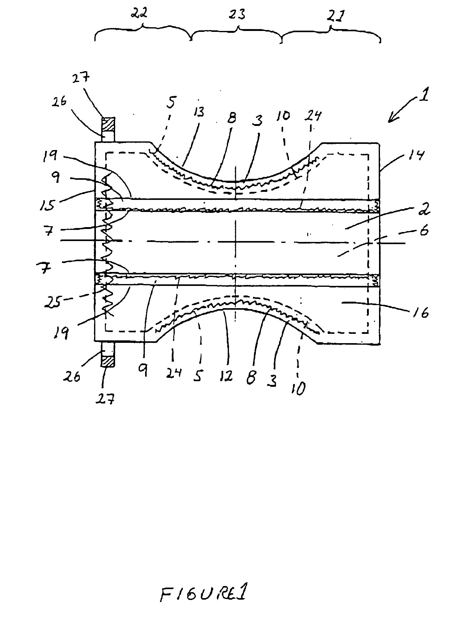 Absorbent article for newborns and method of indicating a fixing position thereon