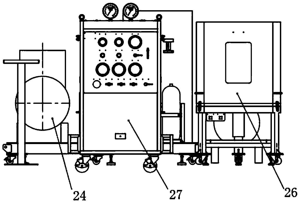 Compatible safety valve pressure inspection device and method