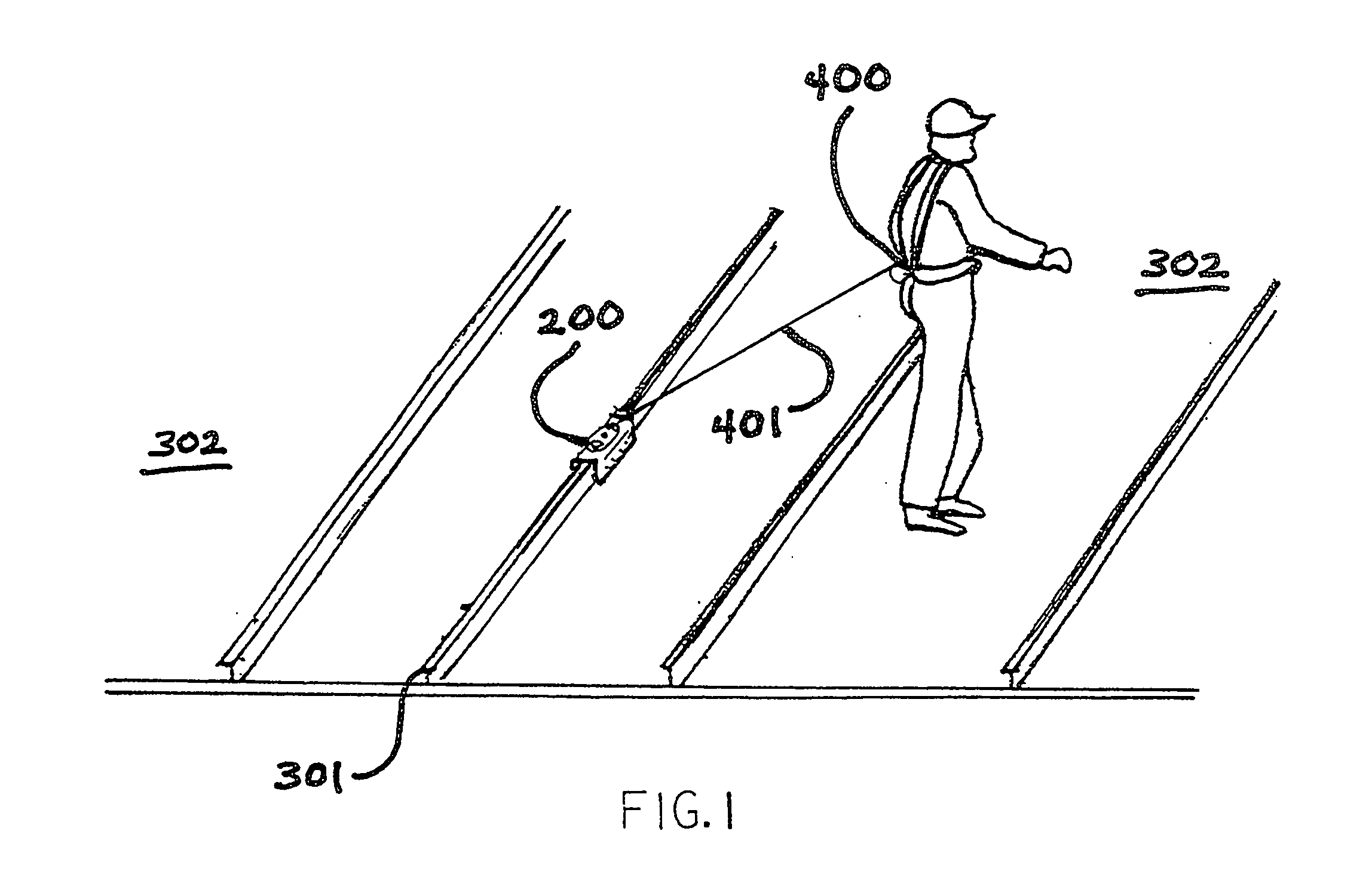 Roof clamp for fall protection safety equipment