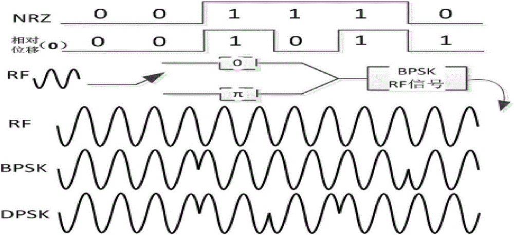 Reconfigurable RoF system based on on-off keying tunable optical filters as well as working method and application of reconfigurable RoF system