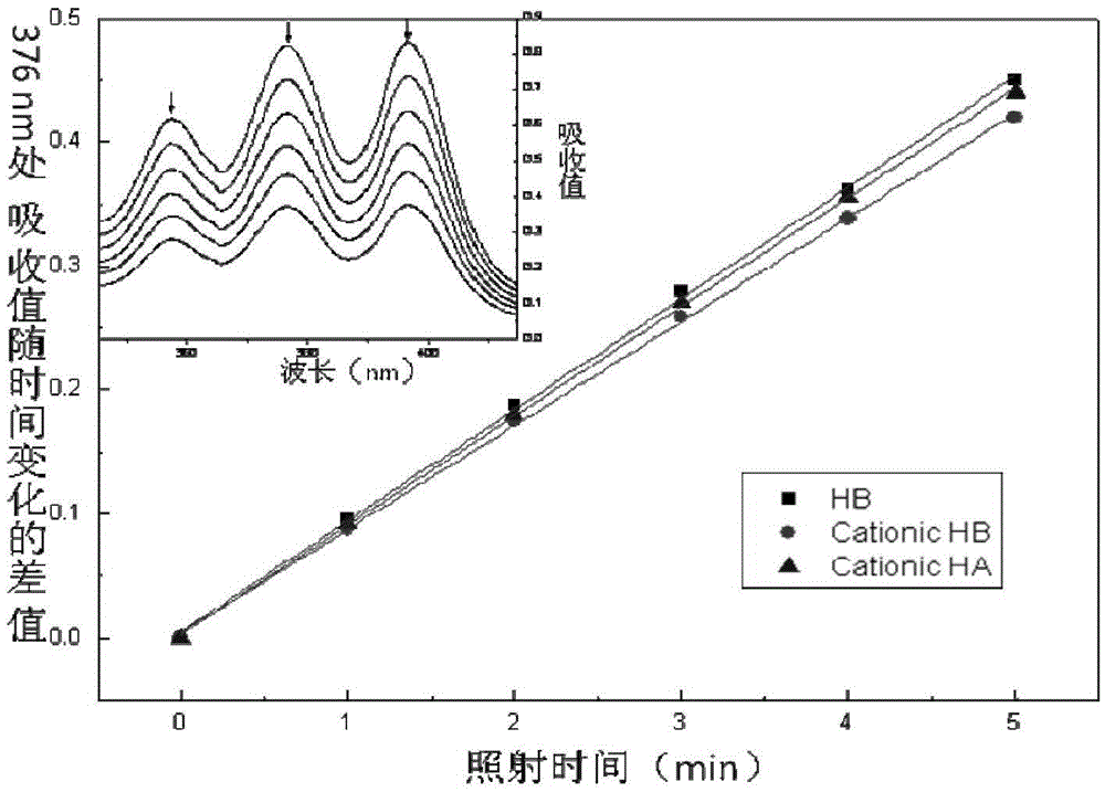 Hypocrellin cationic liposome preparation and preparation method and application thereof