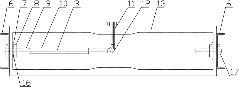 Pipeline internal water seepage plugging device and construction method thereof