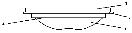 Uniform optical reflection method and round LED light source designing method