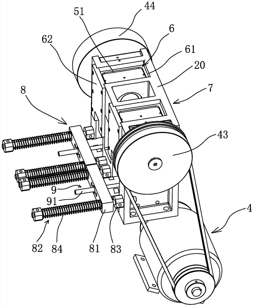 High speed shaft pin machine