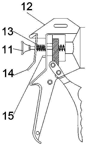 Grouting device for metro tunnel disease detection