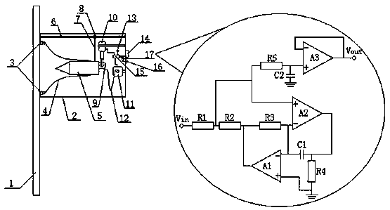 Detection trigger multiplex type glass breaking device