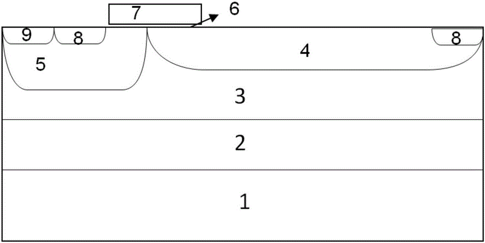 DDD MOS device structure and manufacturing method thereof