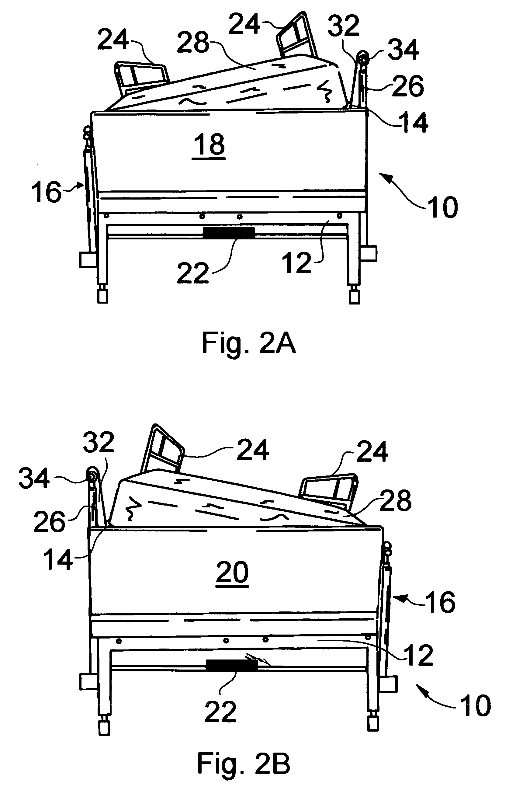 Adjustable bed and methods thereof