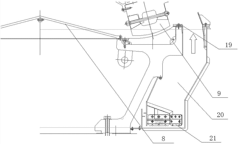 Vertical grinding mill