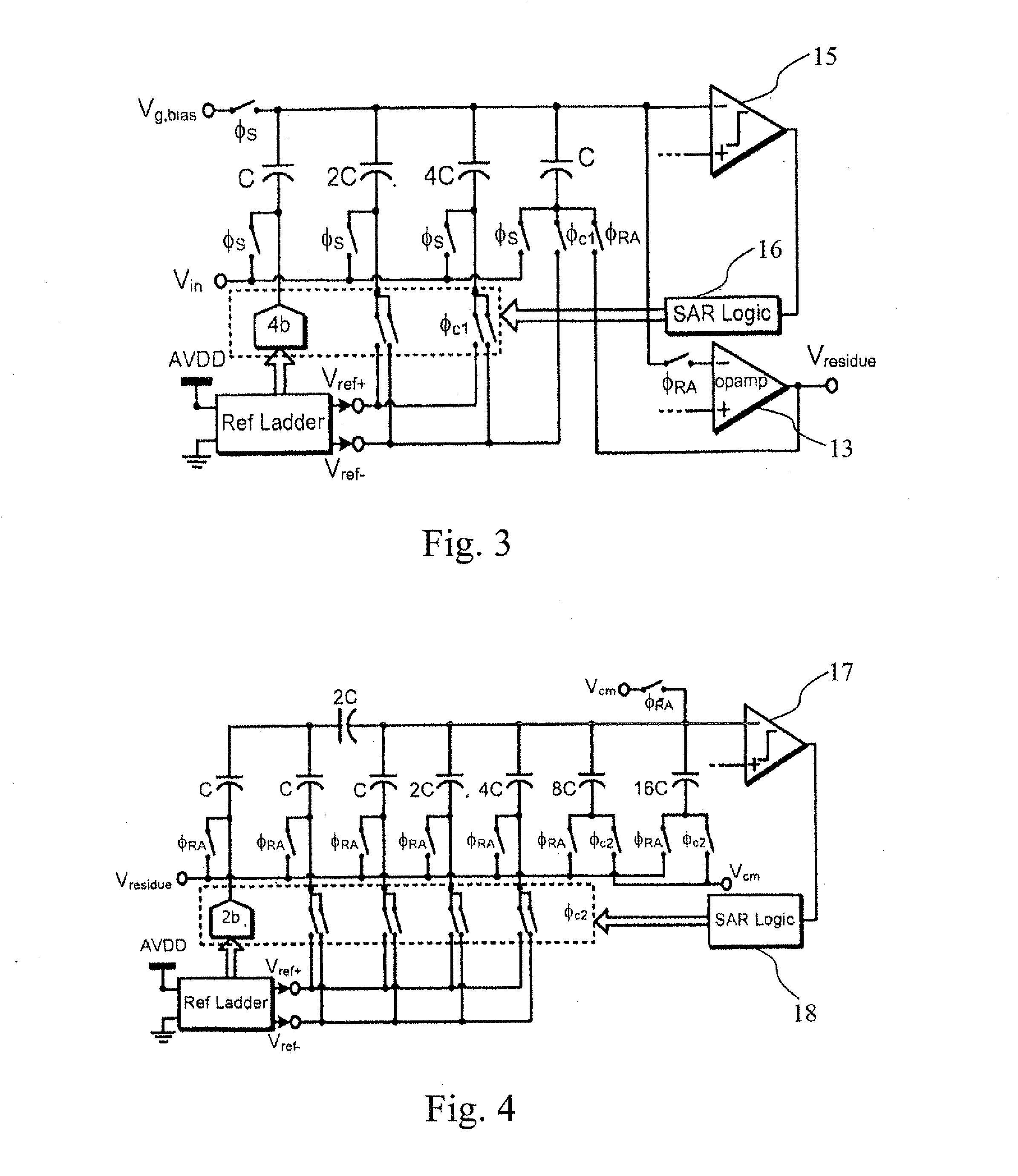 Analog to digital converter circuit