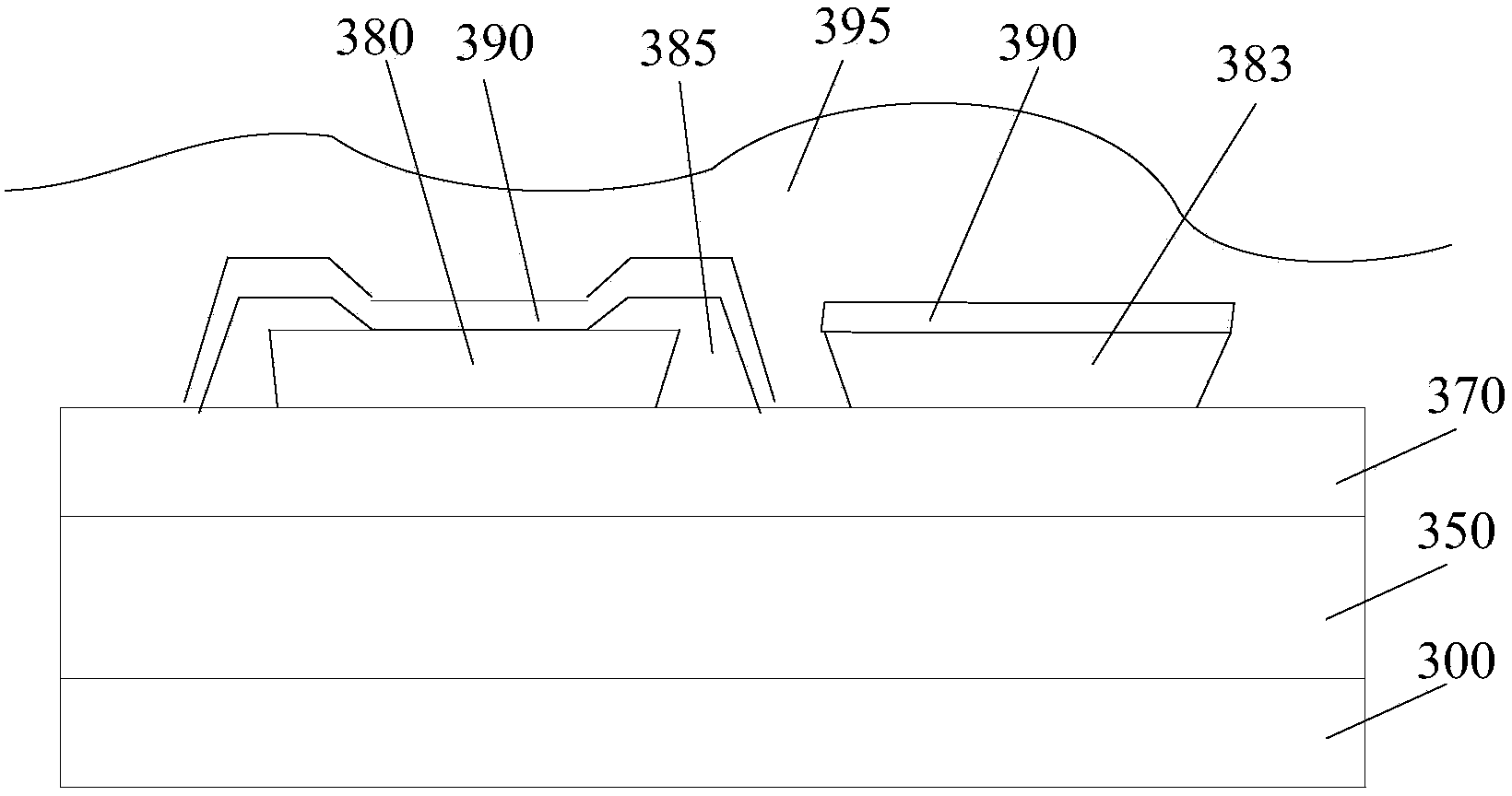 Organic light emitting diode display pane