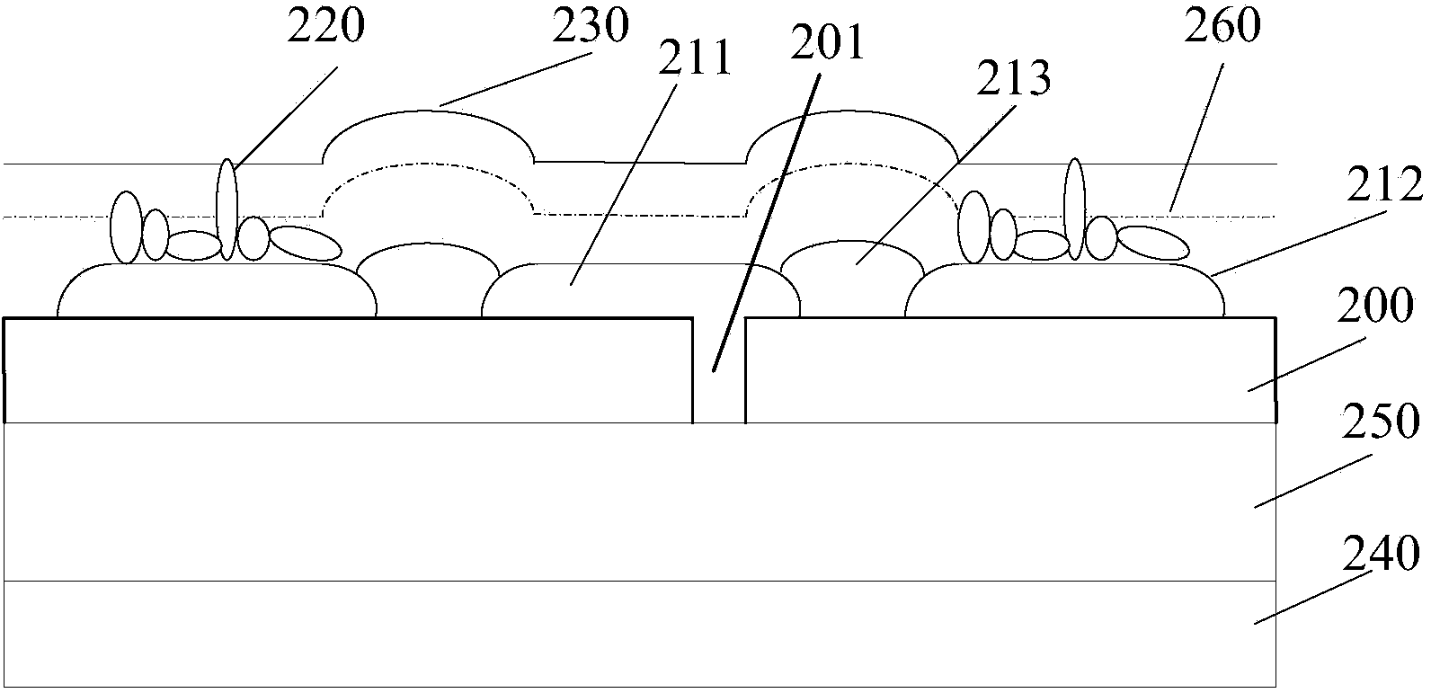 Organic light emitting diode display pane