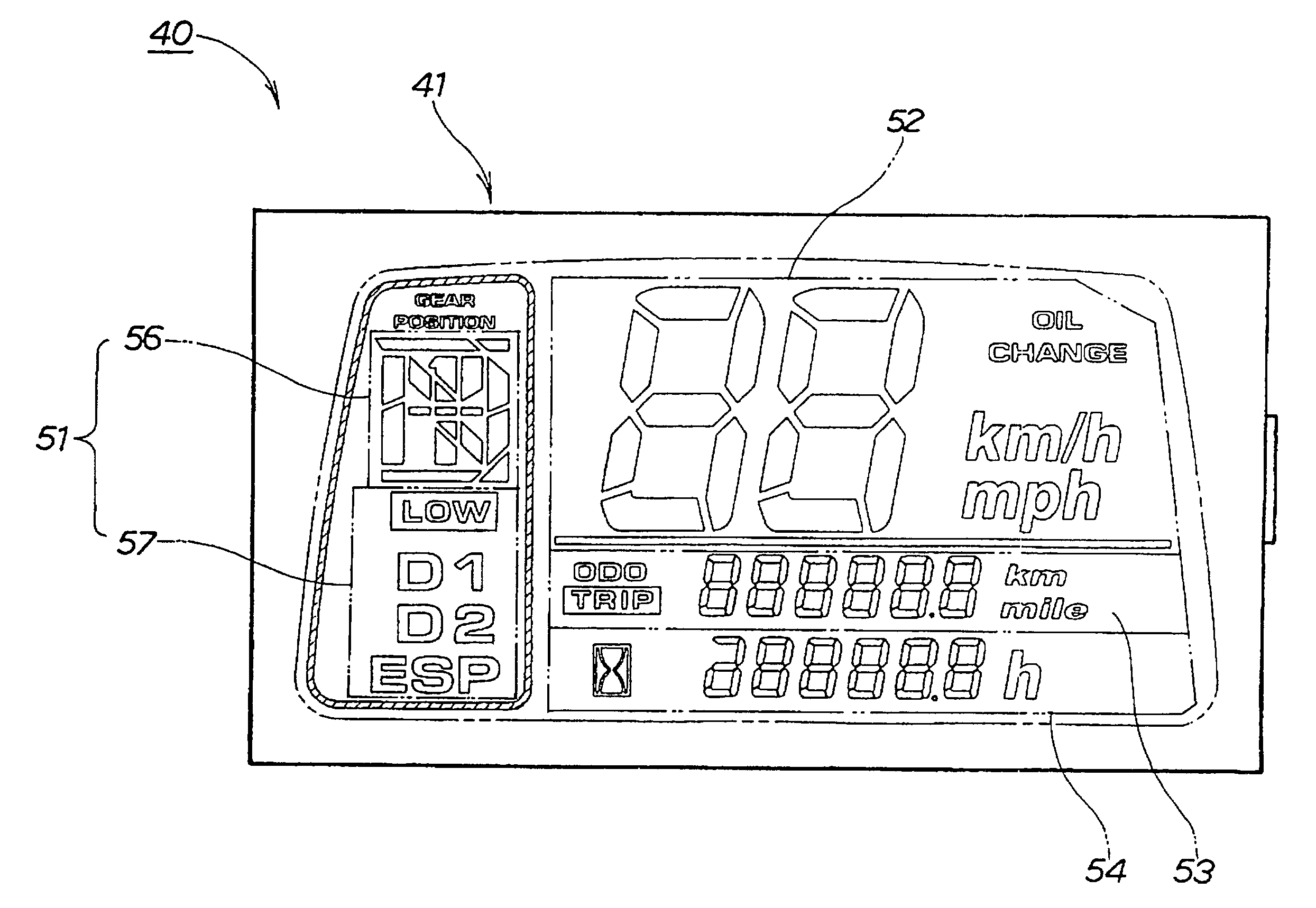 Meter for vehicle