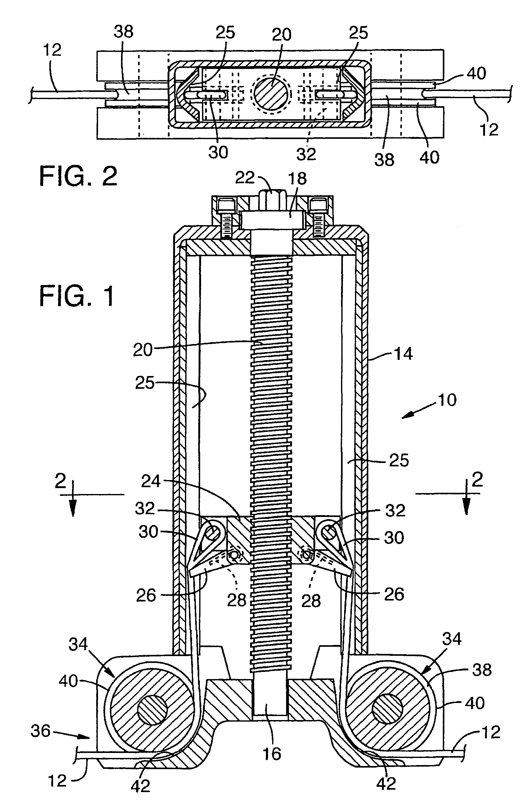 Screw driven hoist