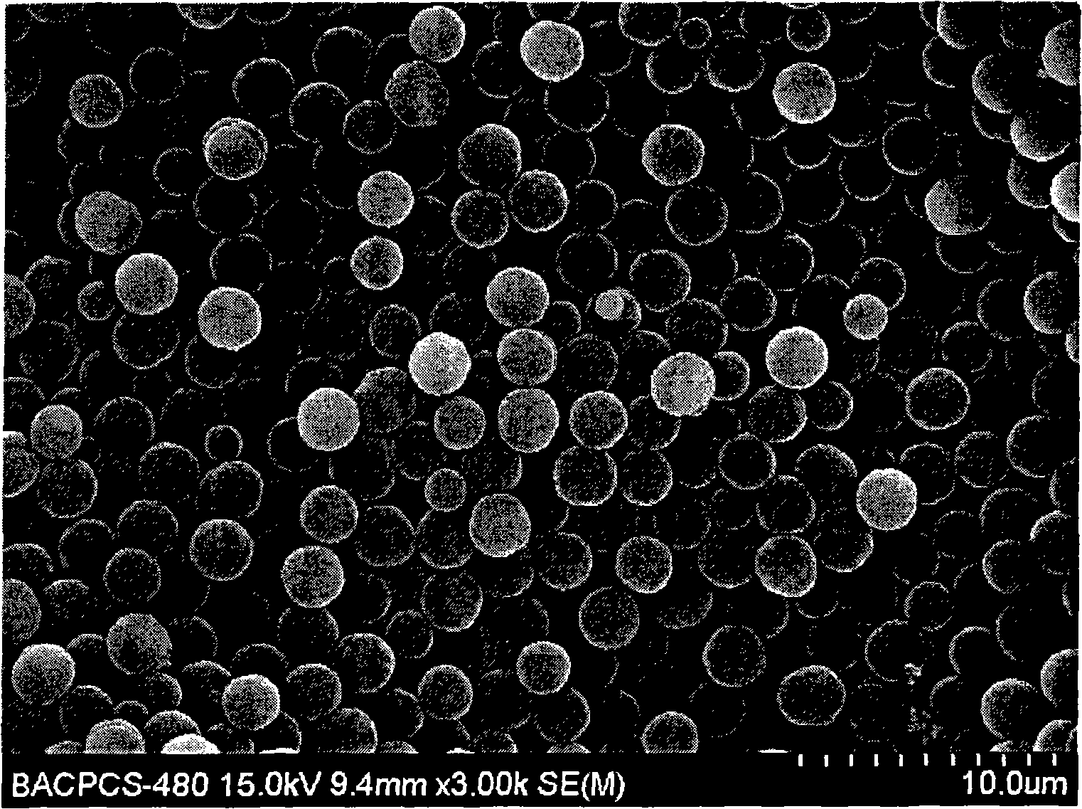 Surface activity microballoons, preparation and application thereof