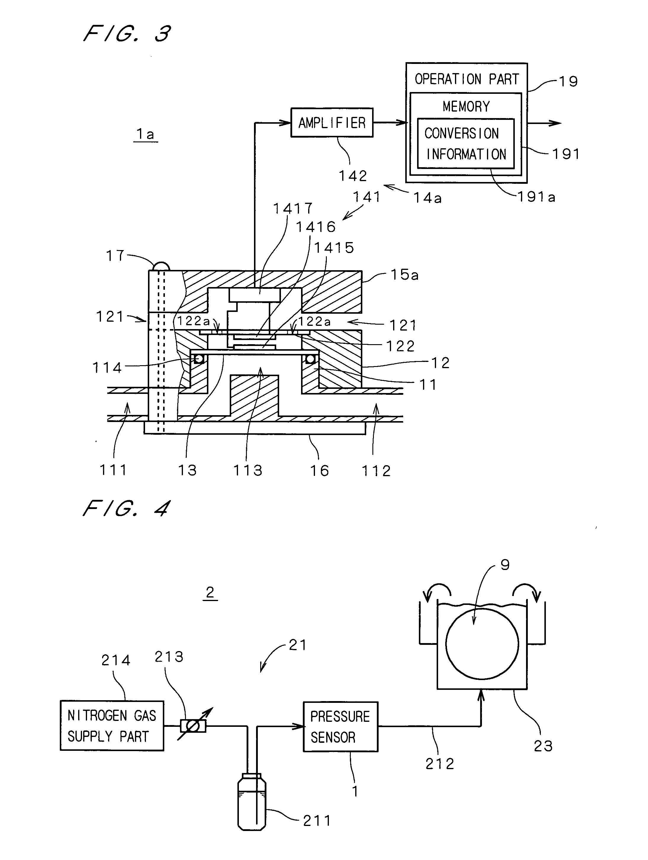 Pressure sensor and substrate processing apparatus