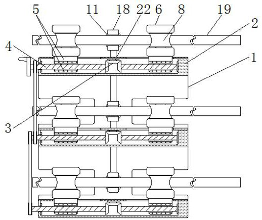 End part bending device with adjustable bending degree for reinforcing steel bar machining