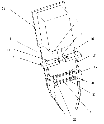 Column cultivation matching transplanting robot