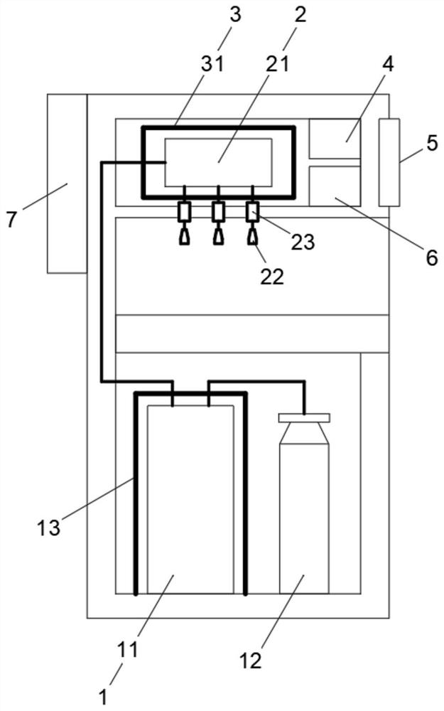 Self-service retail beer dispensing machine based on barreled beer