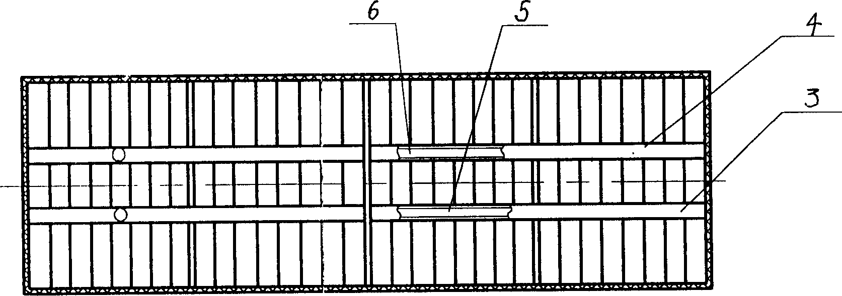 Method for mfg. parallel capacitor core, and parallel capacitor core