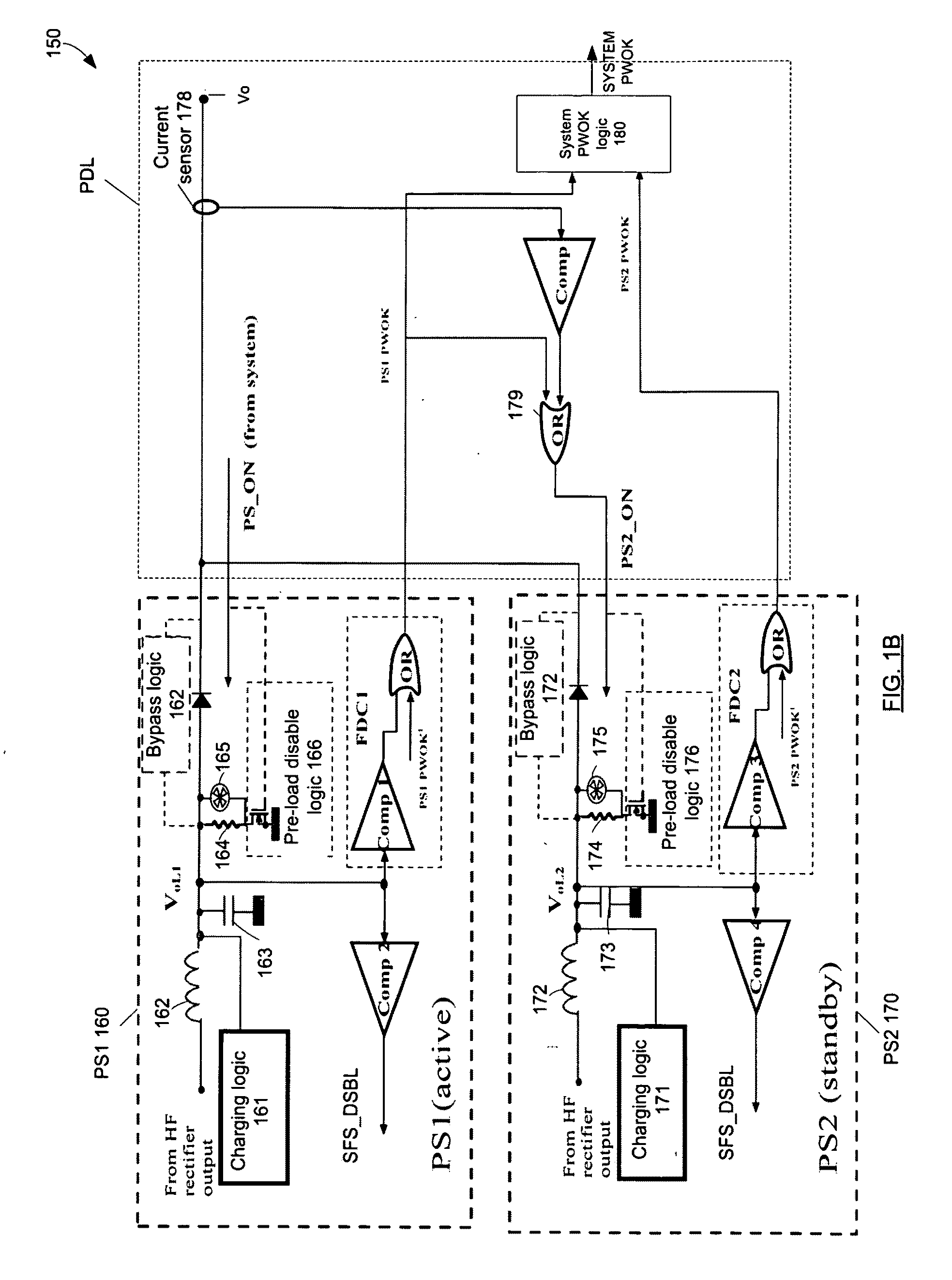 Reducing power losses in a redundant power supply system