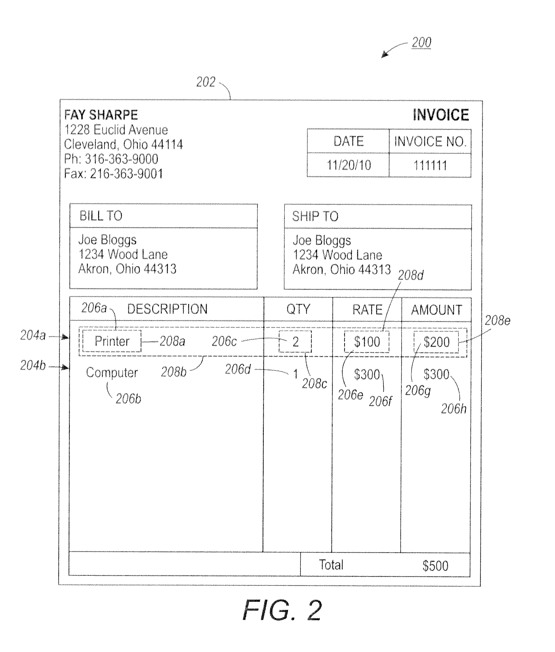 Finding repeated structure for data extraction from document images