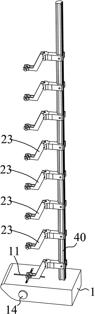 Detection device for variable section intake manifold control valve plate