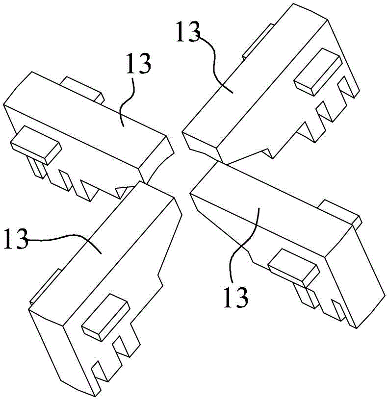 Detection device for variable section intake manifold control valve plate