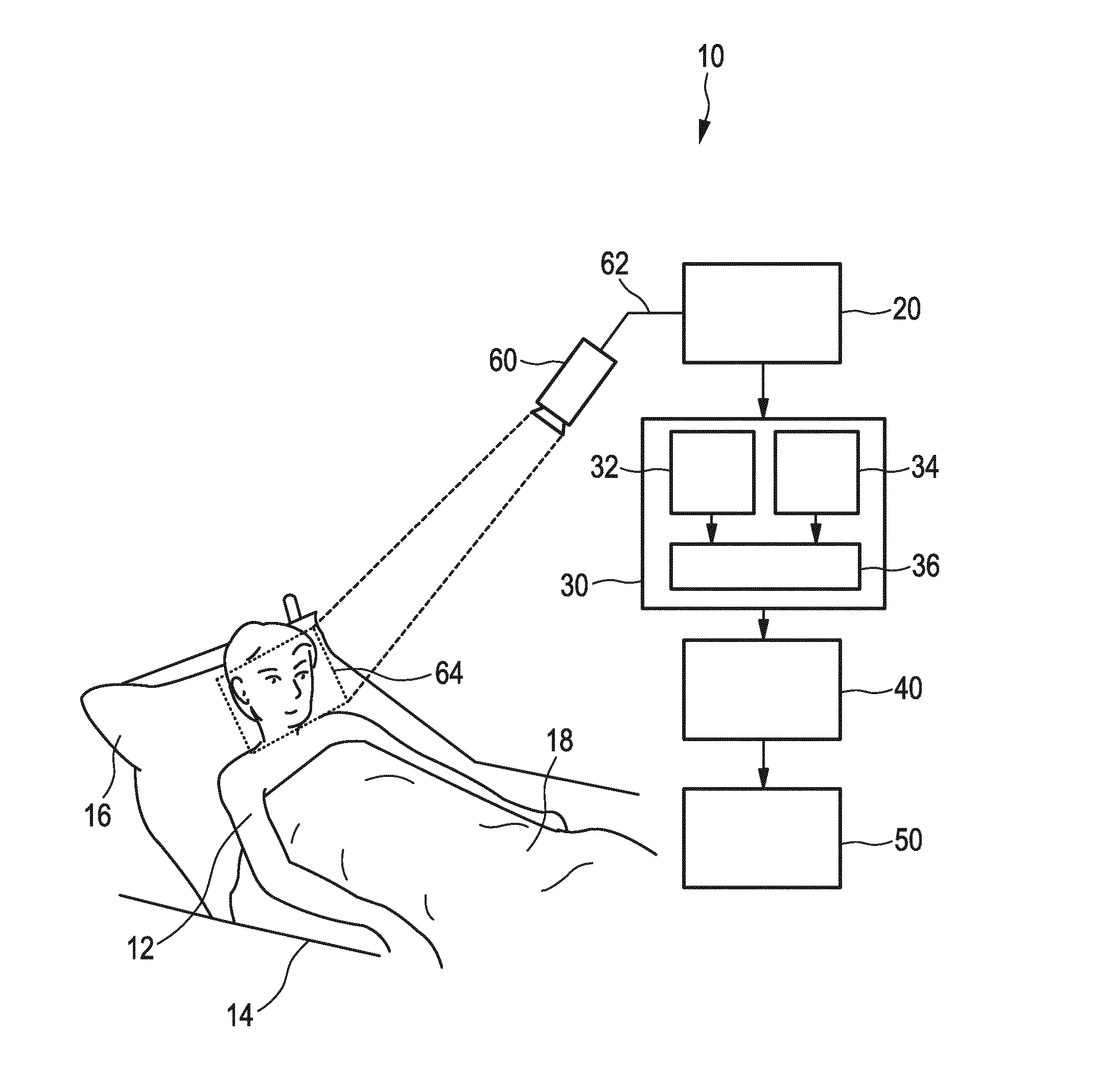 Device and method for obtaining a vital signal of a subject