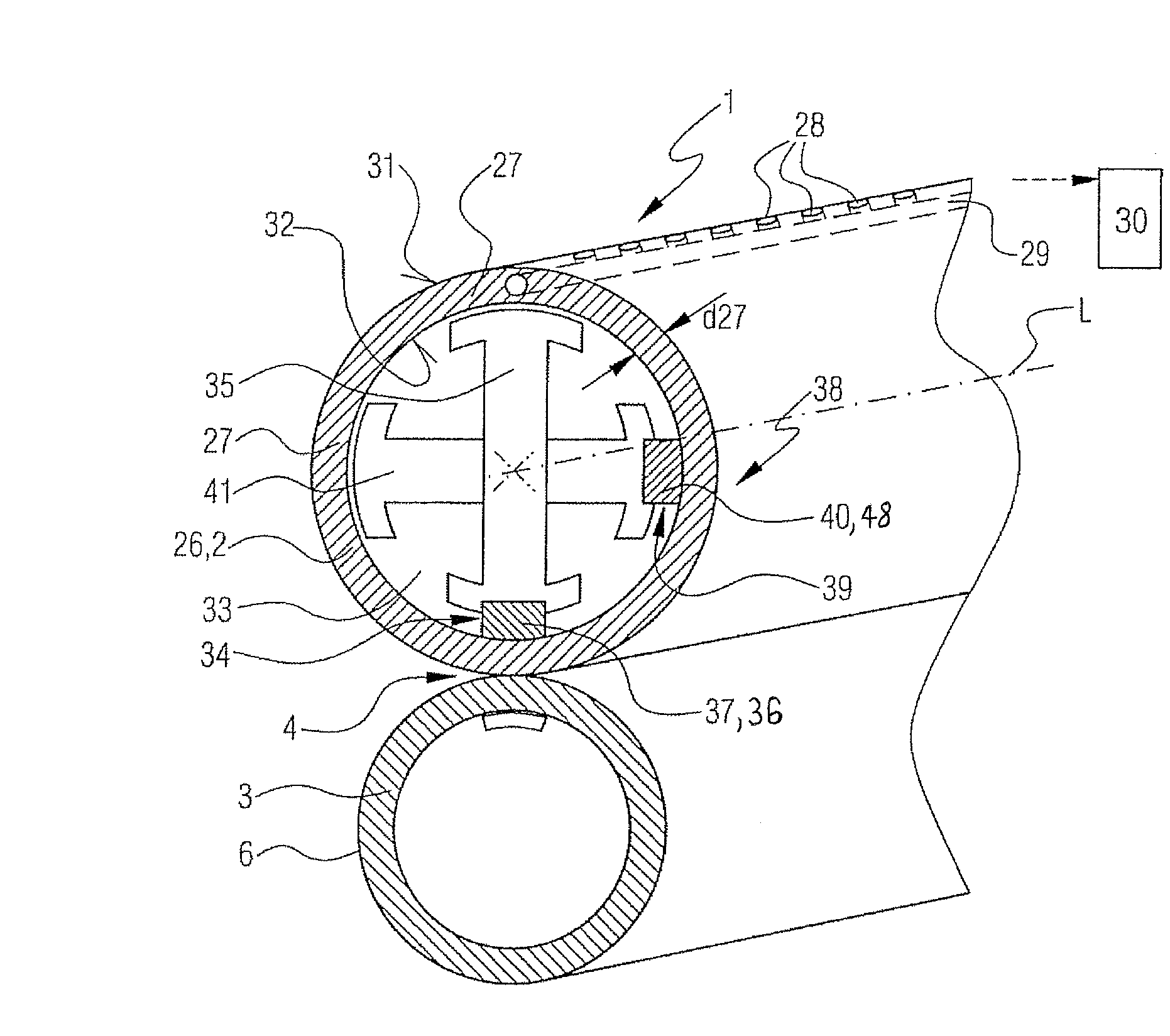 Shoe suction press roll