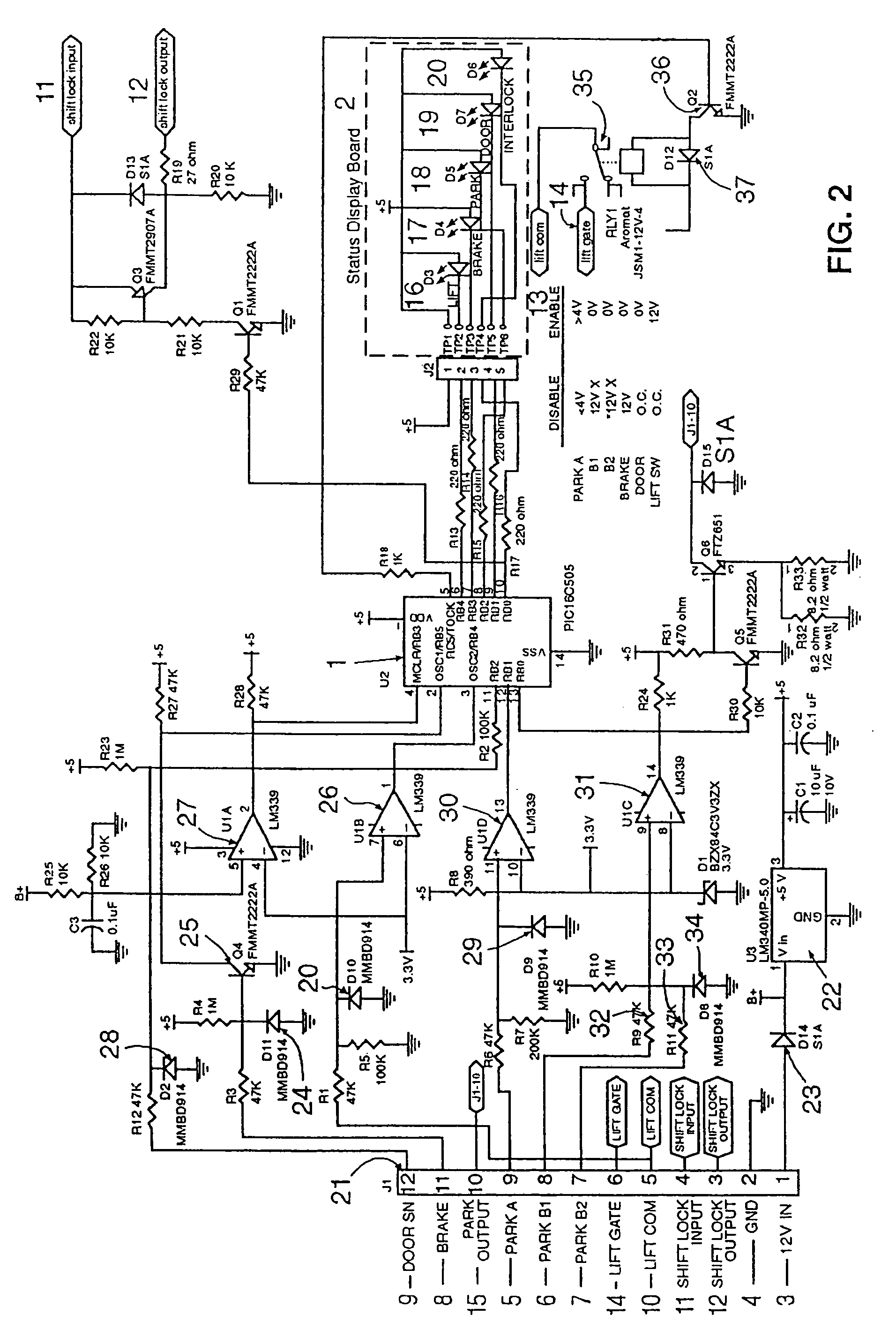 Intelligent lift interlock system