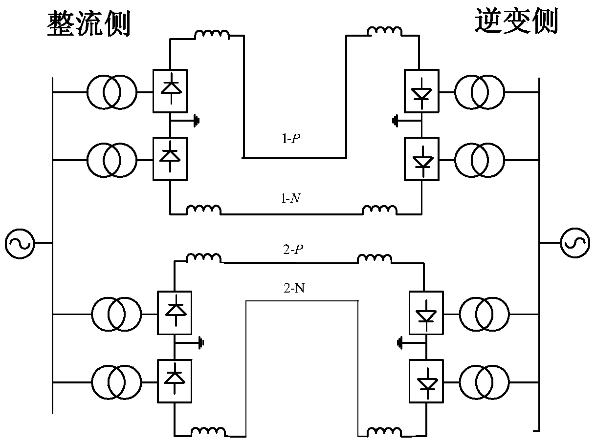 A traveling wave fault location method for double-circuit DC lines on the same tower based on single-circuit information