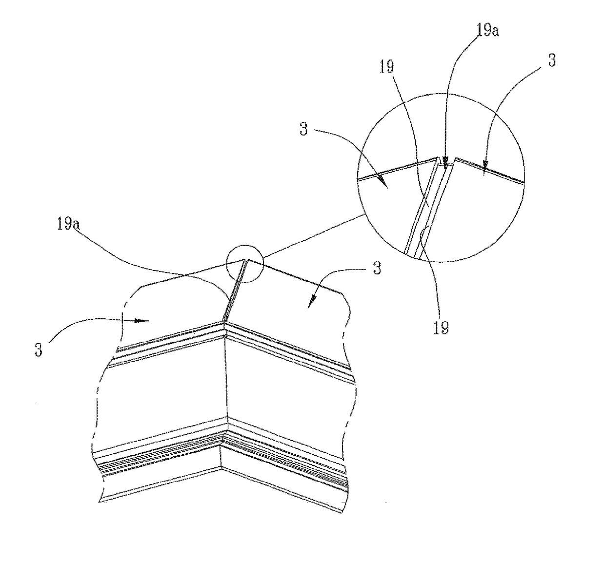 Device for welding profiled elements in plastic material, in particular PVC