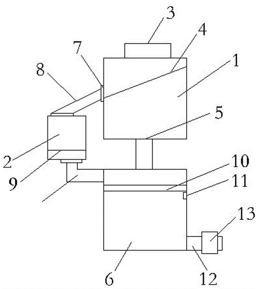 Metal debris filtering mechanism