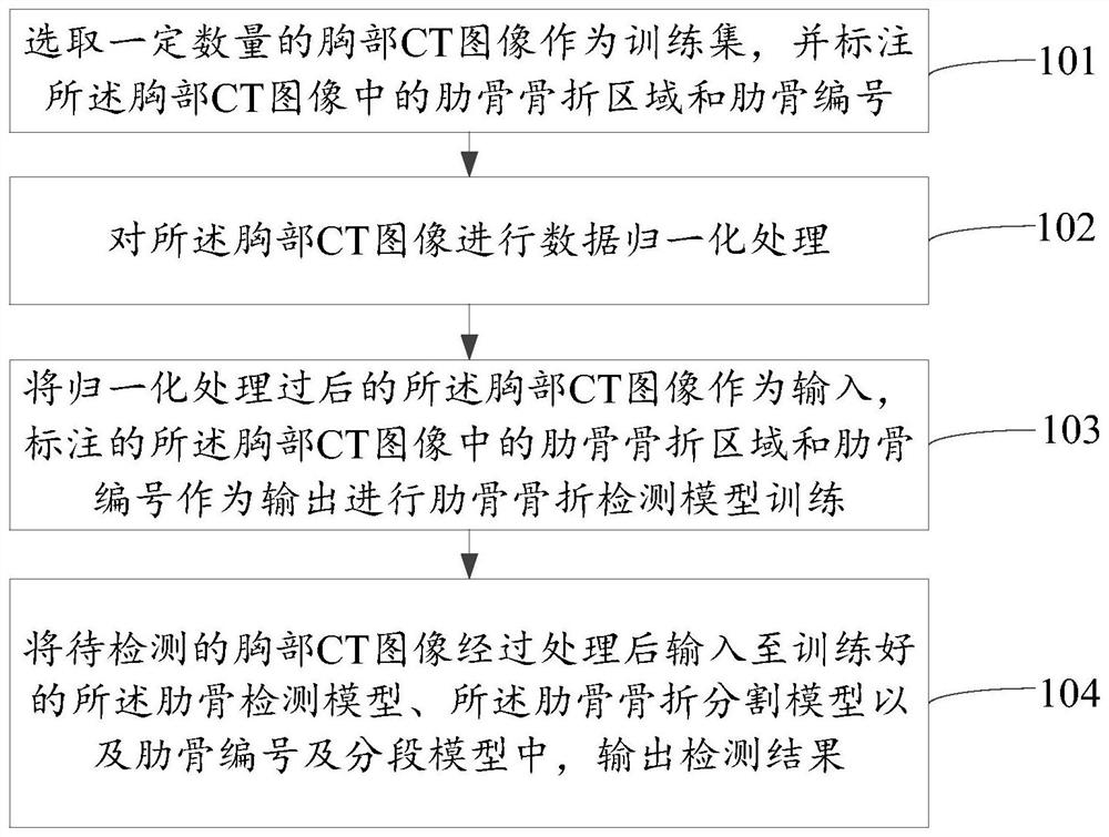 CT rib fracture auxiliary diagnosis system based on deep learning algorithm