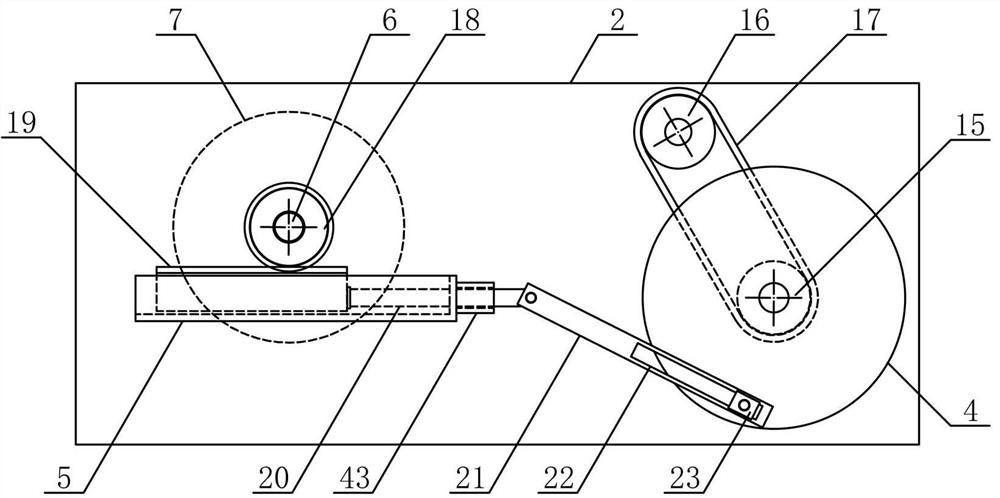 A continuous guiding mechanism for chemical fiber bobbins