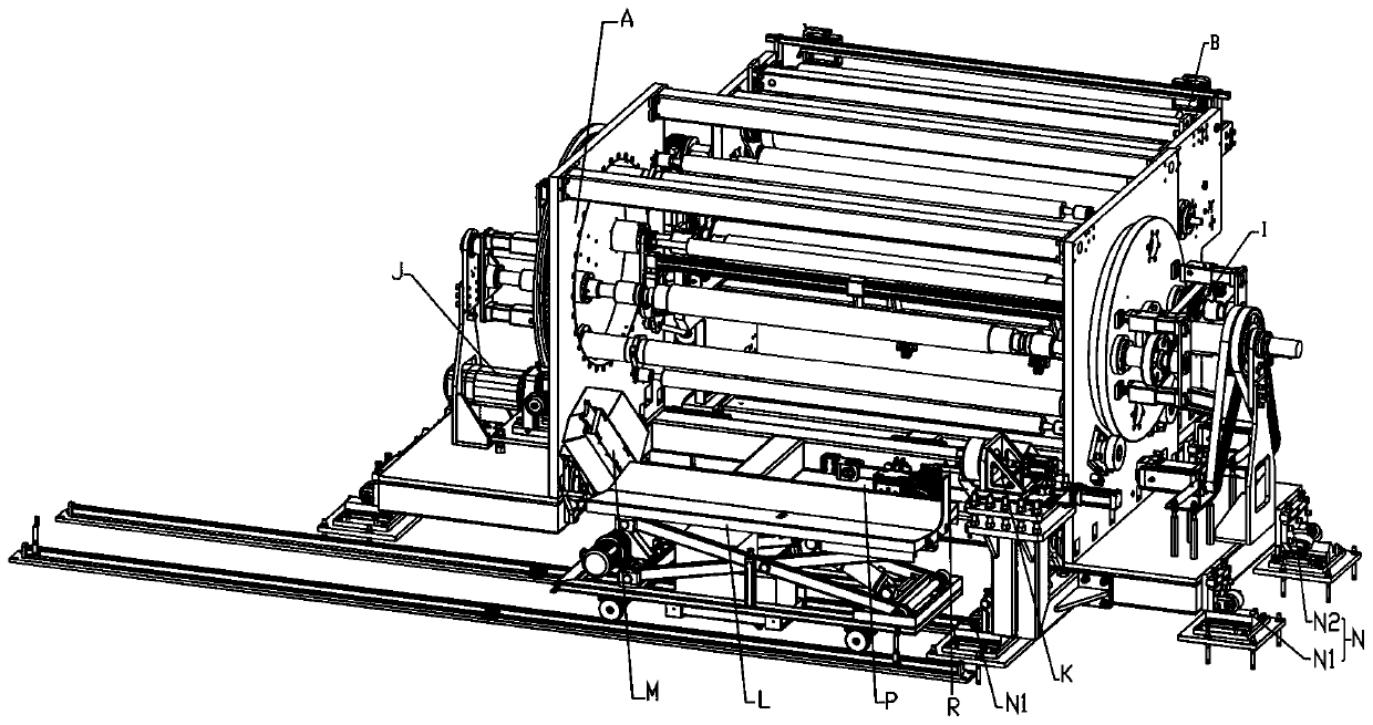 CPP film winding machine