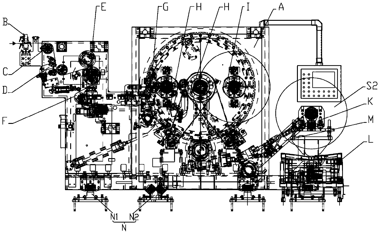 CPP film winding machine