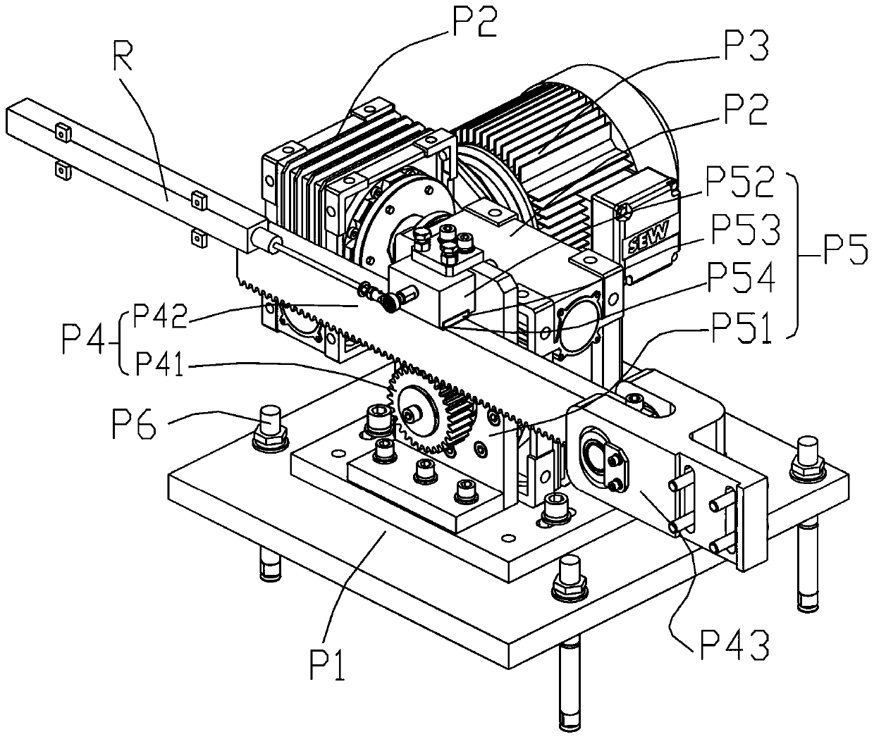 CPP film winding machine