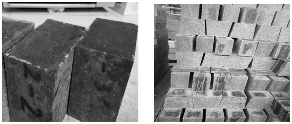 Ferrosilicon nitride mullite silicon carbide brick for silicomanganese alloy ladle and preparation method of ferrosilicon nitride mullite silicon carbide brick