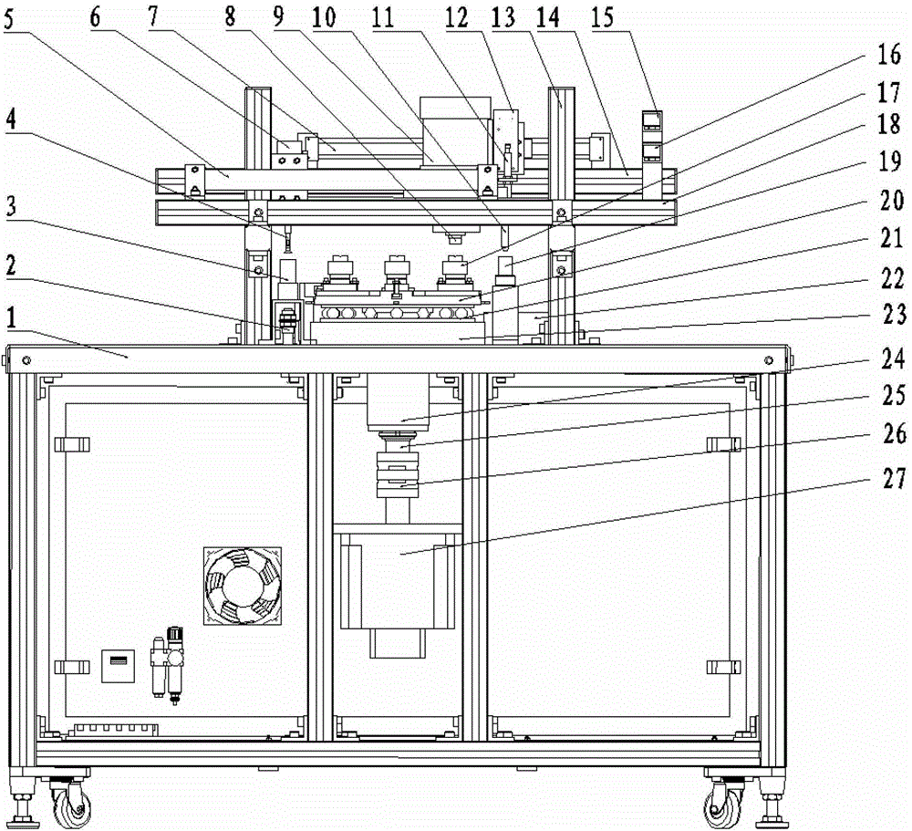 Full-automatic corrugated forming press for isolation diaphragm