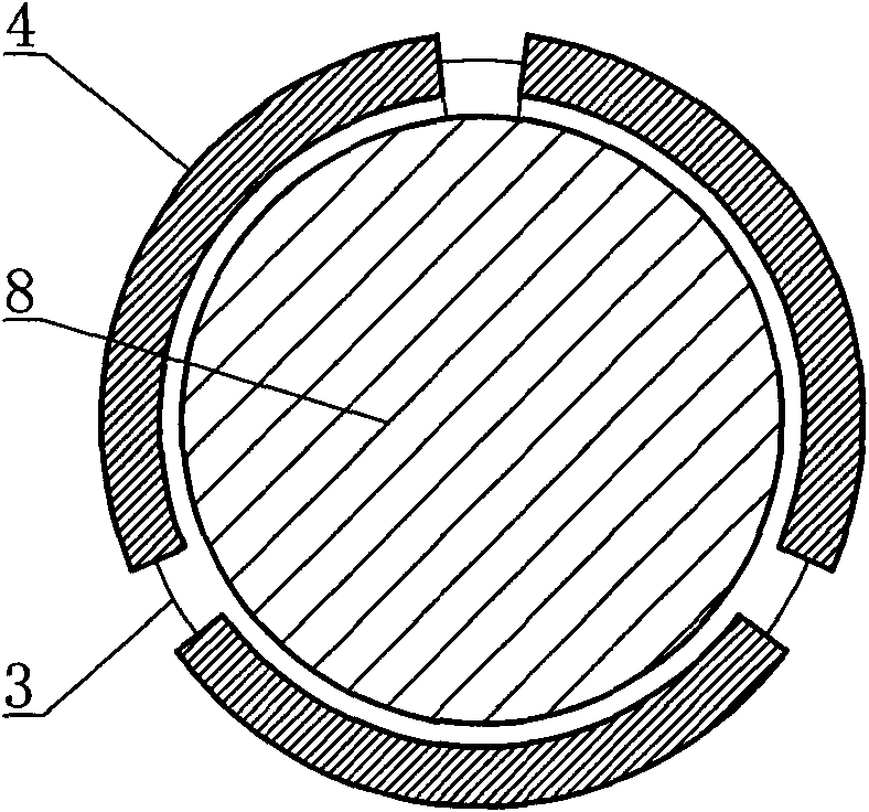 Claw anchoring barbell