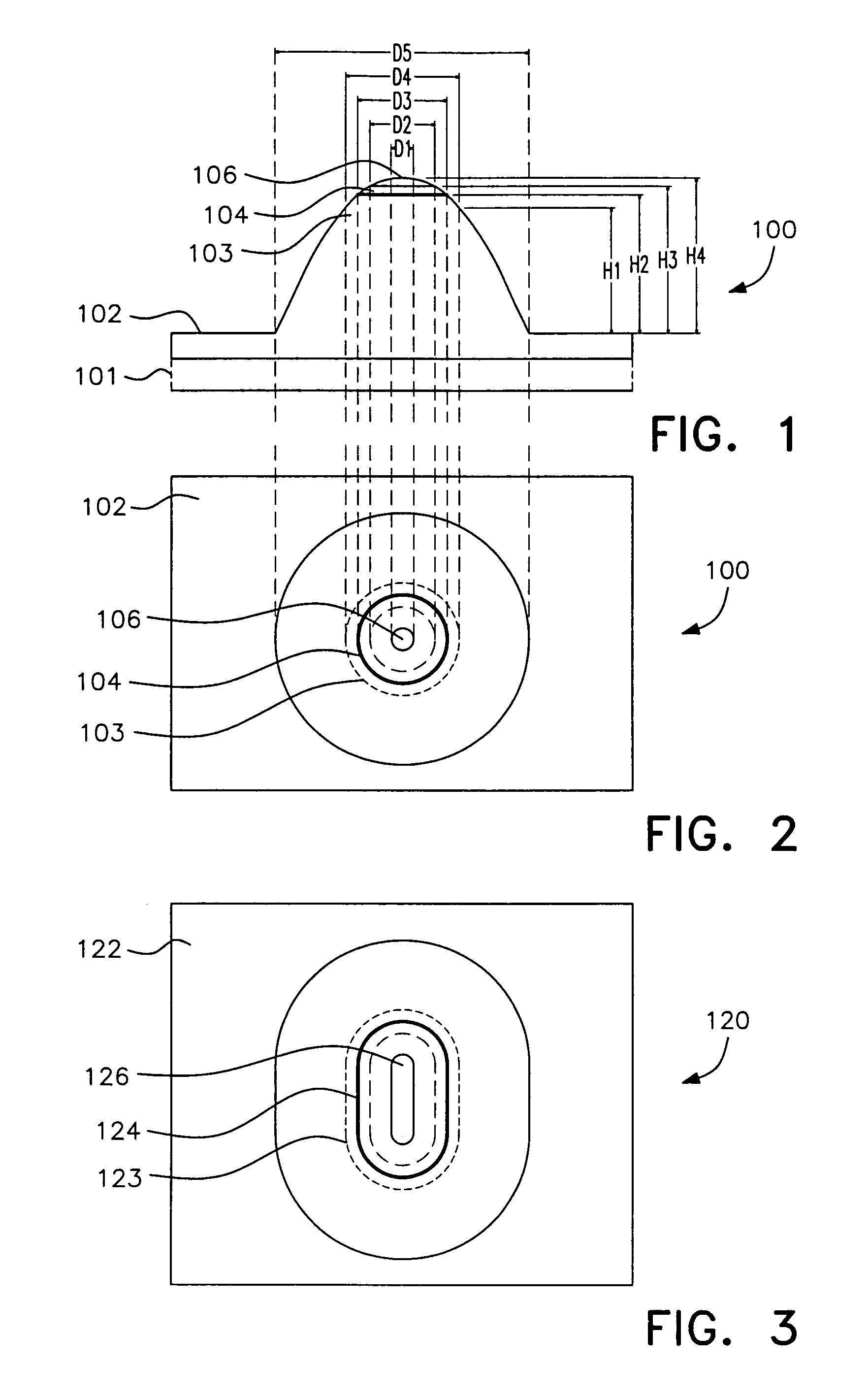 Light emitting mesa structures with high aspect ratio and near-parabolic sidewalls