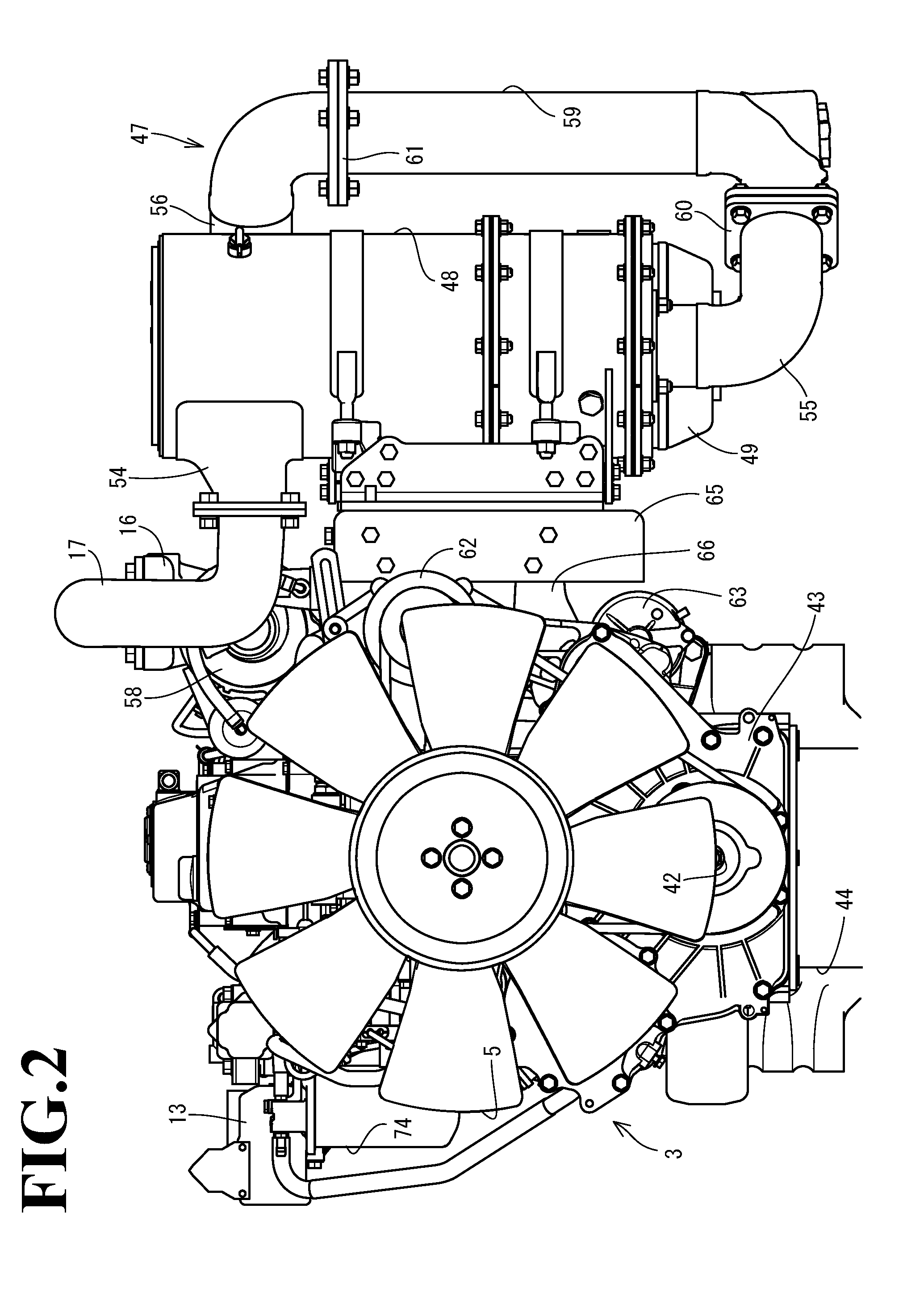 Engine device