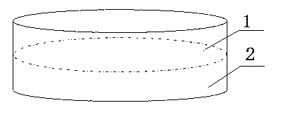 Compatibility Cordyceps sinensis tablets by stratification molding and preparation method