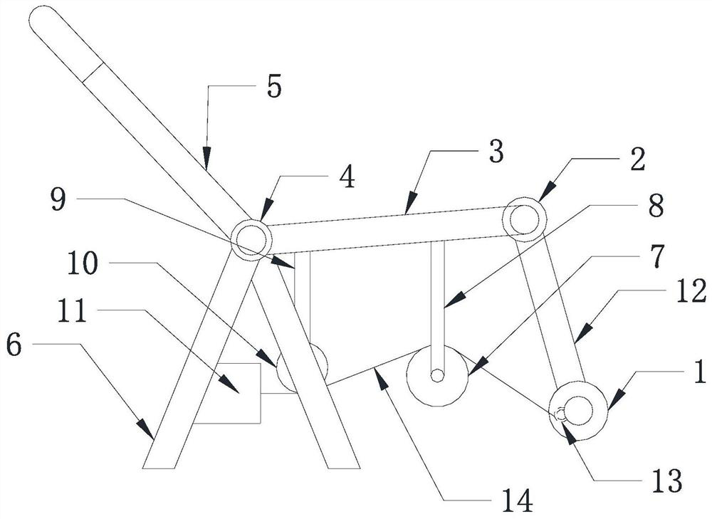 Seated leg flexion and extension training device